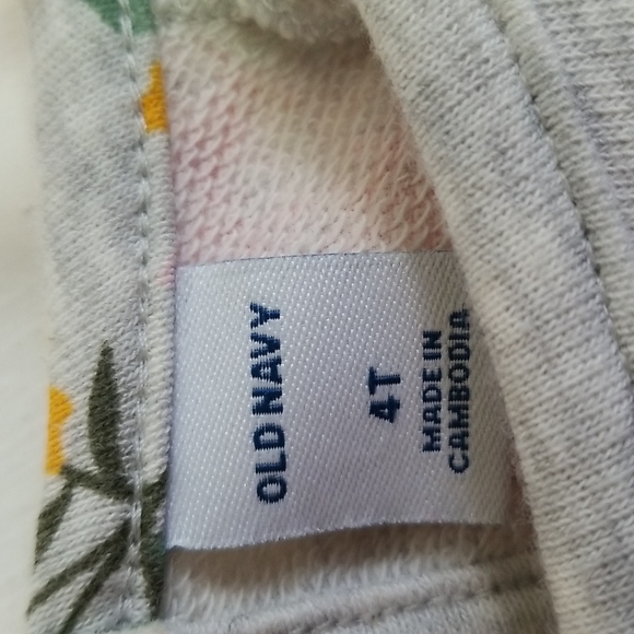 2/$20 Old Navy Little Girl's Floral Dress Size 4T - Picture 7 of 8